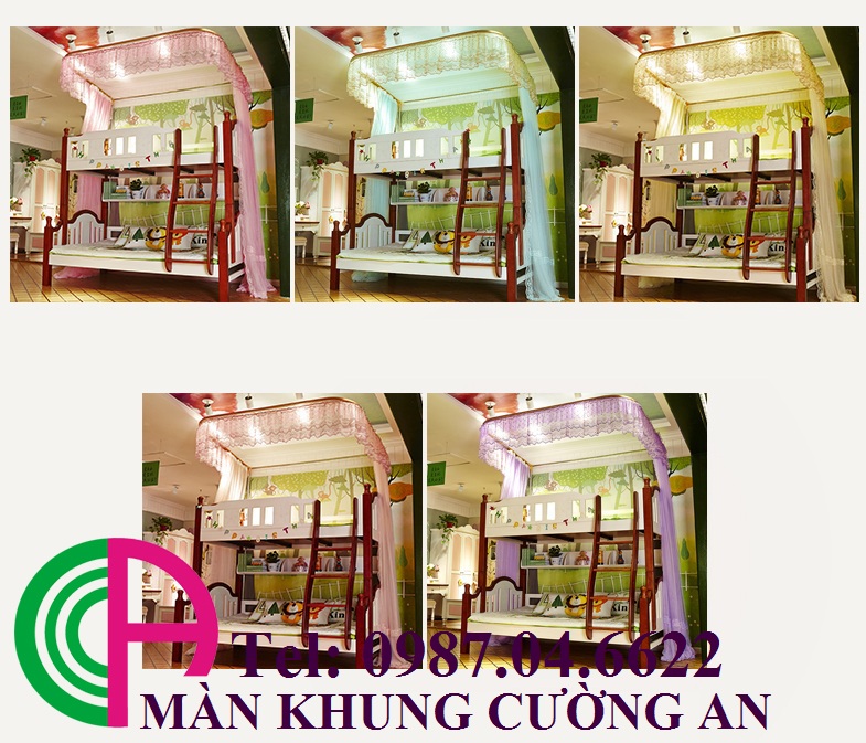 Thumbnail Màn Khung Giường Tầng, Màn Giường Tầng Trẻ Em